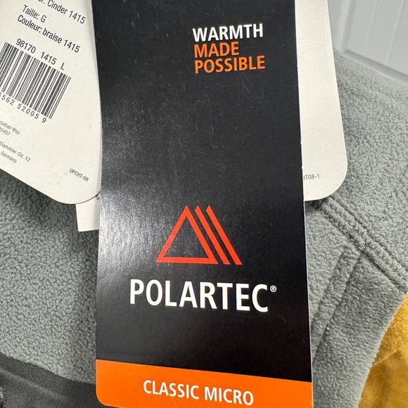 Men's Marmot Reactor Fleece Vest Gray Size Large - Picture 9 of 13